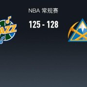 乐鱼-NBA战报：掘金128-125险胜爵士，贾马尔-穆雷45+2+8